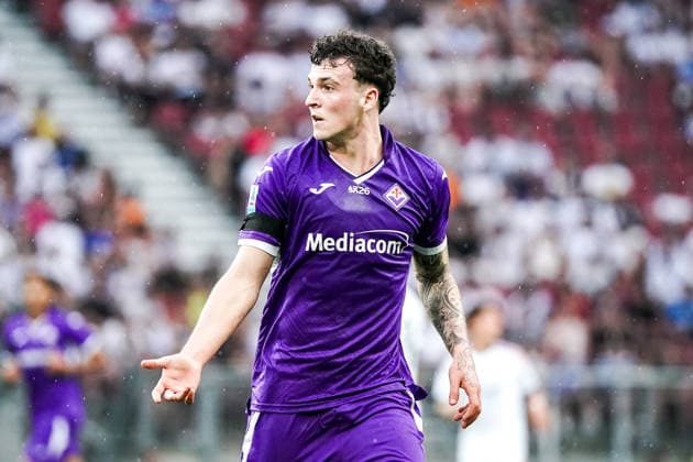 Fussball: Österreich: Internationales Testspiel 2026 2027 - 01.08.2026 - Real Madrid CF vs. ACF Fiorentina - Wörthersee Stadion (Klagenfurt, Österreich); Alejandro Jimenez Sanchez (Fiorentina) *** Soccer Austria International Friendly 2026 2027 01 08 2026 Real Madrid CF vs. ACF Fiorentina Wörthersee Stadium, Klagenfurt, Austria Alejandro Jimenez Sanchez, Fiorentina Copyright: xLUKAxKOLANOVICx