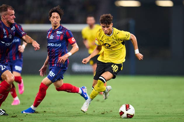Samuele Inacio (Dortmund), AUGUST 1, 2026 - Football Soccer : International Friendly, Länderspiel, Nationalmannschaft match between FC Tokyo -1 Borussia Dortmund at MUFG STADIUM (National Stadium) in Tokyo, Japan.  aflo_339794690 KenxAsakurax