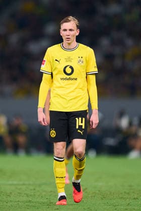 Maximilian Beier (Dortmund), AUGUST 1, 2026 - Football Soccer : International Friendly, Länderspiel, Nationalmannschaft match between FC Tokyo -1 Borussia Dortmund at MUFG STADIUM (National Stadium) in Tokyo, Japan.  aflo_339794730 KenxAsakurax
