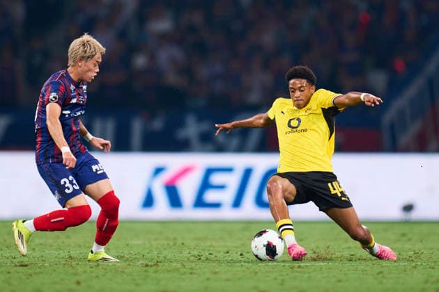 Enzo Duarte (Dortmund), AUGUST 1, 2026 - Football Soccer : International Friendly, Länderspiel, Nationalmannschaft match between FC Tokyo -1 Borussia Dortmund at MUFG STADIUM (National Stadium) in Tokyo, Japan.  aflo_339794771 KenxAsakurax