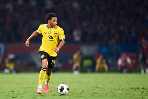 Miguel Adje (Dortmund), AUGUST 1, 2026 - Football Soccer : International Friendly, Länderspiel, Nationalmannschaft match between FC Tokyo -1 Borussia Dortmund at MUFG STADIUM (National Stadium) in Tokyo, Japan.  aflo_339794832 KenxAsakurax