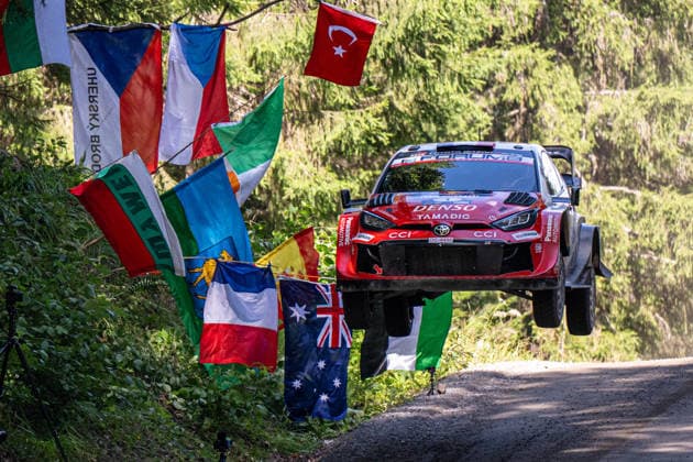 MOTORSPORTS - Rally - 2026 WRC, Motorsport Rallye, WM Rally Finland Photo by IPA ABACAPRESS.COM87163566 - Sébastien Ogier (FRA) and Julien Ingrassia (FRA) in a Toyota GR Yaris Rally1 from Toyota Gazoo Racing WRT in action during the FIA WRC SECTO RALLY FINLAND in Jyväskylä, Finland, July 30–August 2, 2026. Finland Finland  Copyright: xIPAxSport ABACAx