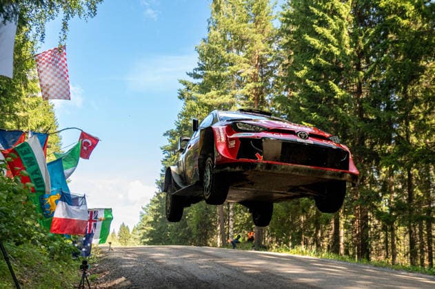 MOTORSPORTS - Rally - 2026 WRC, Motorsport Rallye, WM Rally Finland Photo by IPA ABACAPRESS.COM87163561 - Sébastien Ogier (FRA) and Julien Ingrassia (FRA) in a Toyota GR Yaris Rally1 from Toyota Gazoo Racing WRT in action during the FIA WRC SECTO RALLY FINLAND in Jyväskylä, Finland, July 30–August 2, 2026. Finland Finland  Copyright: xIPAxSport ABACAx