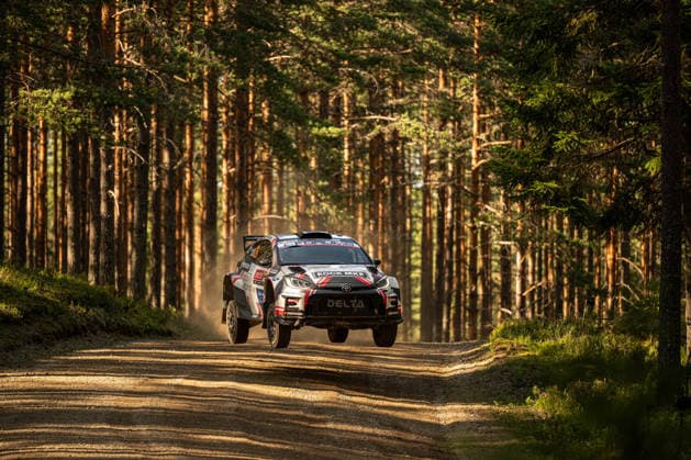 IPA87163959 - Robert Virves (EST) and Jakko Viilo (EST) in a Skoda Fabia RS Rally2 from Toksport WRT in action during the FIA WRC, Motorsport Rallye, WM SECTO RALLY FINLAND in Jyväskylä, Finland, July 30–August 2, 2026.  Copyright: xFedericoxManoni IPAxSportx xx 87163959