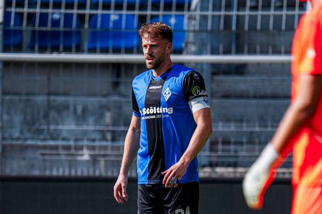 Deutschland: Fussball 2026 2027 , Testspiel , Freundschaftsspiel - SV Waldhof Mannheim vs. SG Einracht Frankfurt - Carl-Benz-Stadion (Mannheim) : Lukas Klünter Lukas Kluenter (SV Waldhof Mannheim, 24) Mimik, Gesichtsausdruck, Emotion Mannheim Carl-Benz-Stadion Deutschland *** Germany Soccer 2026 2027, Exhibition Match, Friendly Match SV Waldhof Mannheim vs. SG Eintracht Frankfurt Carl Benz Stadium, Mannheim Lukas Klünter Lukas Kluenter SV Waldhof Mannheim, 24 Facial Expressions, Emotions Mannheim Carl Benz Stadium Germany Copyright: xBennetxLongx