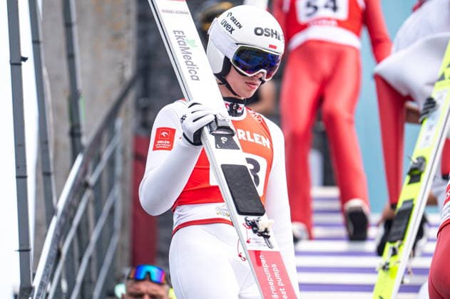 Wisla 01.08.2026 Ski jumping, Skispringen, Ski, nordisch FIS Summer Grand Prix 2026 on Adam Malysz Wisla Malinka Hill. Day 1. Training. --- Skoki Narciarskie. FIS Letnie Grand Prix 2026 na Skoczni im. Adama Malysza w Wisle Malince. Dzien 1. Trening Persons shown : Kacper Tomasiak Fot. Kai Taller Arena Akcji NEWSPIX.PL --- newspix.pl POLAND OUT! 
