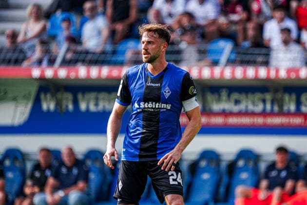 Deutschland: Fussball 2026 2027 , Testspiel , Freundschaftsspiel - SV Waldhof Mannheim vs. SG Einracht Frankfurt - Carl-Benz-Stadion (Mannheim) : Lukas Klünter Lukas Kluenter (SV Waldhof Mannheim, 24) Mimik, Gesichtsausdruck, Emotion Mannheim Carl-Benz-Stadion Deutschland *** Germany Soccer 2026 2027, Exhibition Match, Friendly Match SV Waldhof Mannheim vs. SG Eintracht Frankfurt Carl Benz Stadium, Mannheim Lukas Klünter Lukas Kluenter SV Waldhof Mannheim, 24 Facial Expressions, Emotions Mannheim Carl Benz Stadium Germany Copyright: xBennetxLongx