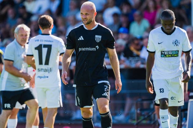 Patrick Kurzen (1. FC Bocholt, 07) nach dert Trinkpause VFB Hilden vs. 1. FC Bocholt, Fussball, Regionalliga-West, 01.Spieltag, Saison 2026 27, 01.08.2026, VFB Hilden vs. 1. FC Bocholt, Fussball, Regionalliga-West, 01.Spieltag, Saison 2026 27, 01.08.2026 Hilden *** Patrick Kurzen 1 FC Bocholt, 7 minutes after the water break VFB Hilden vs. 1 FC Bocholt, Soccer, Regionalliga West, Matchday 1, 2026–27 Season, August 1, 2026, VFB Hilden vs. 1 FC Bocholt, Soccer, Regionalliga West, Matchday 1, 2026–27 Season, August 1, 2026, Hilden Copyright: xEibner-Pressefoto LukasxBaldygax EP_LBA