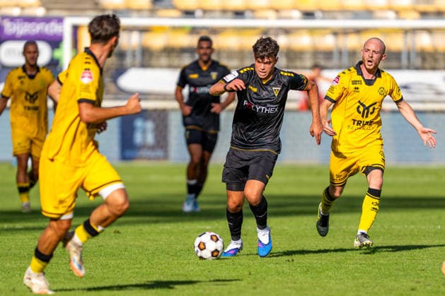 Faton Ademi (Alemannia Aachen, 36) Roda Kerkrade vs. Alemannia Aachen, Fussball, Internationales Testspiel, Saison 2026 2027, 01.08.2026 Roda Kerkrade vs. Alemannia Aachen, Fussball, Internationales Testspiel, Saison 2026 2027, 01.08.2026 Kerkrade *** Faton Ademi Alemannia Aachen, 36 Roda Kerkrade vs. Alemannia Aachen, Soccer, International Friendly, 2026–2027 Season, August 1, 2026, Roda Kerkrade vs. Alemannia Aachen, Soccer, International Friendly, 2026–2027 Season, August 1, 2026, Kerkrade Copyright: xEibner-Pressefoto J.xDerondeaux EP_JDU