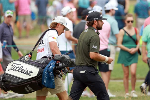 Rocket Mortgage 2026 DETROIT, MICHIGAN - JULY 31: Cameron Young of Palm Beach Gardens, Florida waks on the 1st fairway with his caddie during the second round of the Rocket Classic 2026 at the Detroit Golf Club in Detroit, Michigan, USA, July 31, 2026. Detoit Michian United States  Copyright: xAmyxLemusx originalFilename:lemus-rocketmo260801_npuKh.jpg
