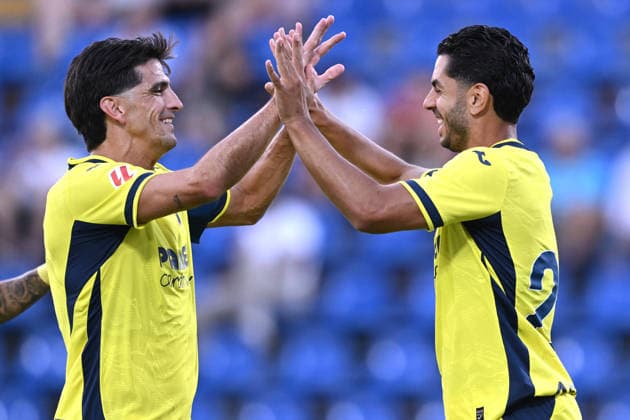 Db Como 01 08 2026 - Como Cup Lens-Villareal foto Daniele Buffa Image nella foto: esultanza gol Ayoze Perez Gutierrez 