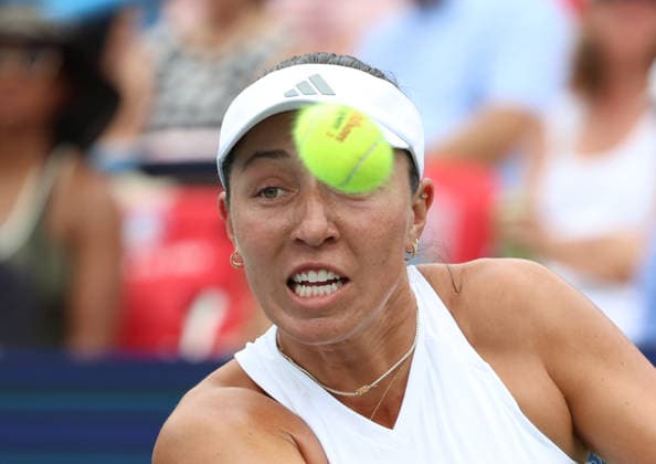 August 1, 2026, Washington, Columbia, USA: JESSICA PEGULA of USA during the match against D. Shnaider in semi-finals of Mubadala Washington DC, USA. Washington USA - ZUMAc278 20260801_zsp_c278_005 Copyright: xMarcinxCholewinskix