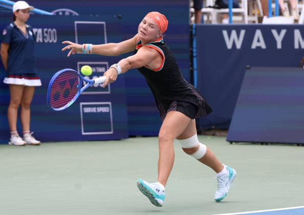 August 1, 2026, Washington, Columbia, USA: DIANA SHNAIDER during the match against J. Pegula of USA in semi-finals of Mubadala Washington DC, USA. Washington USA - ZUMAc278 20260801_zsp_c278_012 Copyright: xMarcinxCholewinskix