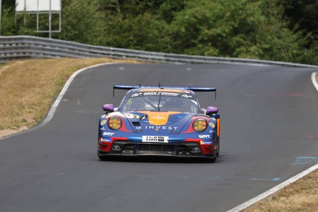 RECORD DATE NOT STATED 4 Artur Goroyan (ARM) Alex Fontana (CHE) Nico Menzel (Kelberg GER), 911 GT3 R, Team: Goroyan RF by Car Collection (CHF) GER, Motorsport, Nuerburgring Langstrecken Serie 2026, NLS, 6h ADAC Ruhr-Pokal-Rennen, Test, Freies Training, Nuerburgring, Deutschland, Rheinland-Pfalz, 31.07.2026 GER, Motorsport, Nuerburgring Langstrecken Serie 2026, NLS, 6h ADAC Ruhr-Pokal-Rennen, Test, Freies Training, Nuerburgring, Deutschland, Rheinland-Pfalz, 31.07.2026 Nuerburg *** 4 Artur Goroyan (ARM), Alex Fontana (CHE), Nico Menzel Kelberg (GER), 911 GT3 R, Team Goroyan RF by Car Collection (CHF GER), Motorsports, 2026 Nürburgring Endurance Series, NLS, 6h ADAC Ruhr Cup Race, Test, Free Practice, Nürburgring, Germany, Rhineland-Palatinate, July 31, 2026 GER, Motorsports, 2026 Nürburgring Endurance Series, NLS, 6-Hour ADAC Ruhr Cup Race, Test, Free Practice, Nürburgring, Germany, Rhineland-Palatinate, July 31, 2026, Nürburgring Copyright: xEibner-Pressefoto JuergenxAugstx EP_JAT