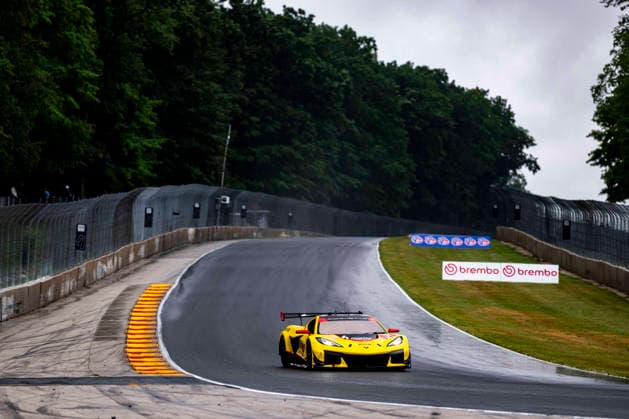 AUTO - IMSA - ROAD AMERICA 2026 03 GARCIA Antonio (esp), SIMS Alexander (gbr), Corvette Racing by Pratt Miller Motorsports, Chevrolet Corvette Z06 GT3.R, action during the Motul SportsCar Endurance Grand Prix, 8th round of the 2026 IMSA WeatherTech SportsCar Championship, from July 31 to August 2, 2026 on the Road America Circuit in Elkhart Lake, Wisconsin, United States of America - Elkhart LakeUnited States  Copyright: xFabrizioxBoldonix