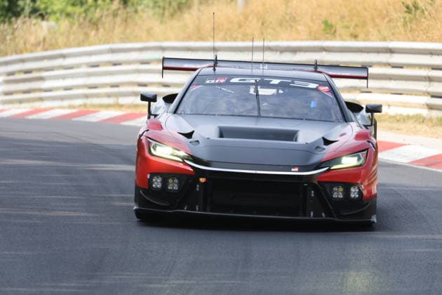 RECORD DATE NOT STATED Der brandneue Toyota GR GT3 bei ersten Testfahrten auf der Nürburgring Nordschleife GER, Motorsport, Nuerburgring Langstrecken Serie 2026, NLS, 6h ADAC Ruhr-Pokal-Rennen, Test, Freies Training, Nuerburgring, Deutschland, Rheinland-Pfalz, 31.07.2026 GER, Motorsport, Nuerburgring Langstrecken Serie 2026, NLS, 6h ADAC Ruhr-Pokal-Rennen, Test, Freies Training, Nuerburgring, Deutschland, Rheinland-Pfalz, 31.07.2026 Nuerburg *** The brand-new Toyota GR GT3 during its first test runs on the Nürburgring Nordschleife GER, Motorsports, 2026 Nürburgring Endurance Series, NLS, 6-Hour ADAC Ruhr Cup Race, Test, Free Practice, Nürburgring, Germany, Rhineland-Palatinate, July 31, 2026 GER, Motorsports, 2026 Nürburgring Endurance Series, NLS, 6-Hour ADAC Ruhr Cup Race, Test, Free Practice, Nürburgring, Germany, Rhineland-Palatinate, July 31, 2026 Nürburgring Copyright: xEibner-Pressefoto JuergenxAugstx EP_JAT