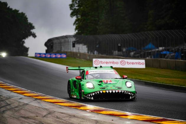 AUTO - IMSA - ROAD AMERICA 2026 77 KING Harry (gbr), TANDY Nick (gbr), AO Racing, Porsche 911 GT3 R (992.2), action during the Motul SportsCar Endurance Grand Prix, 8th round of the 2026 IMSA WeatherTech SportsCar Championship, from July 31 to August 2, 2026 on the Road America Circuit in Elkhart Lake, Wisconsin, United States of America - Elkhart LakeUnited States  Copyright: xFabrizioxBoldonix
