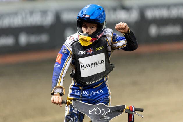 Speedway Grand Prix of Poland in Lodz Robert Lambert during Speedway Grand Prix in Lodz, Poland, on August 1, 2026 Lodz Poland  Copyright: xFotoxOlimpikx originalFilename:jastrzebowski-speedway260801_np19n.jpg