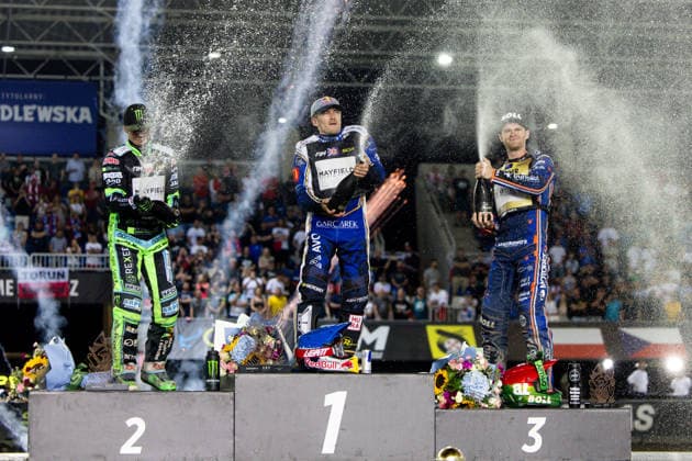 Speedway Grand Prix of Poland in Lodz Patryk Dudek, Robert Lambert, Brady Kurtz during Speedway Grand Prix in Lodz, Poland, on August 1, 2026 Lodz Poland  Copyright: xFotoxOlimpikx originalFilename:jastrzebowski-speedway260801_nphGV.jpg