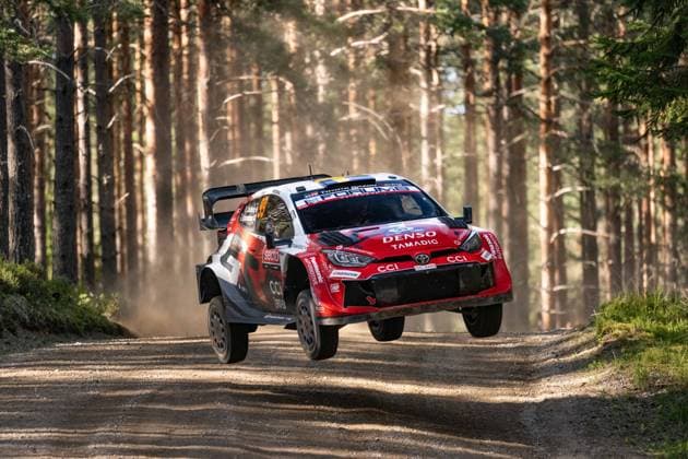 August 1, 2026, JyvoÂ¤Skylo, Finland: Driver OliverÃ‚ Solber And Co-Driver Elliott Edmondson Of The Team Toyota Gazoo Racing Wrt Are Driving The Toyota Gr Yaris Rally1.They Face 3rd The Day Of The Race During Fia World Rally Championship WRC, Motorsport Rallye, WM Secto Rally Finland 2026 2026 01 August JyvoÂ¤skyloÂ¤, Finland JyvoÂ¤Skylo Finland - ZUMAb336 20260801_zsp_b336_007 Copyright: xLucaxBarsalix