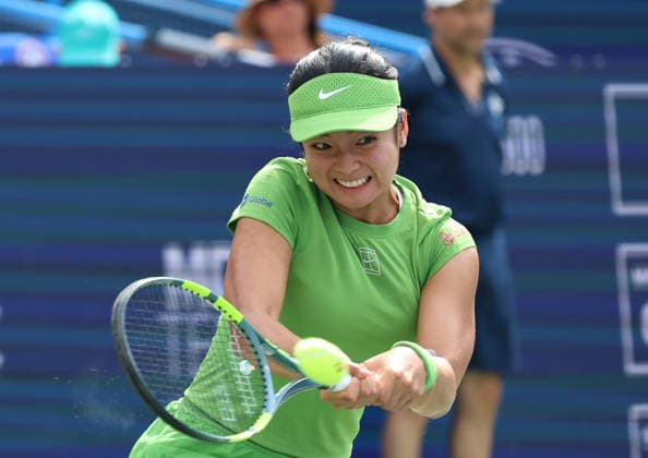 August 1, 2026, Washington, Columbia, USA: ALEXANDRA EALA of Philippines during the match against N. Osaka of Japan in semi-finals of Mubadala Washington DC, USA. Washington USA - ZUMAc278 20260801_zsp_c278_024 Copyright: xMarcinxCholewinskix