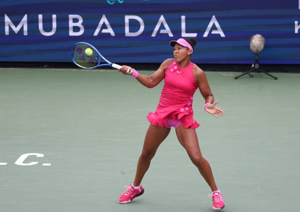 August 1, 2026, Washington, Columbia, USA: NAOMI OSAKA of Japan during the match against A. Eala of Philippines in semi-finals of Mubadala Washington DC, USA. Washington USA - ZUMAc278 20260801_zsp_c278_031 Copyright: xMarcinxCholewinskix