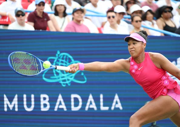 August 1, 2026, Washington, Columbia, USA: NAOMI OSAKA of Japan during the match against A. Eala of Philippines in semi-finals of Mubadala Washington DC, USA. Washington USA - ZUMAc278 20260801_zsp_c278_041 Copyright: xMarcinxCholewinskix