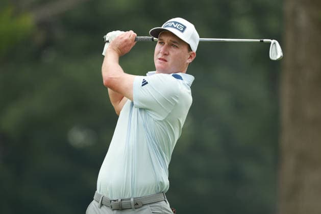 Rocket Classic DETROIT, MICHIGAN - AUGUST 1: Matt McCarty of the United States plays his tee shot on the fifth hole during the third round of the Rocket Classic 2026 at the Detroit Country Club in Detroit, Michigan, MI, USA Saturday, August 1, 2026. Detroit Michigan United States  Copyright: xJorgexLemusx originalFilename:lemus-rocketcl260801_npswy.jpg