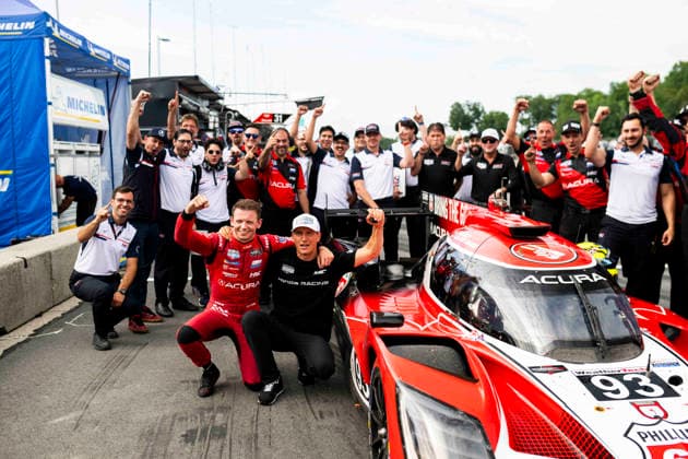 AUTO - IMSA - ROAD AMERICA 2026 93 YELLOLY Nick (gbr), VAN DER ZANDE Renger (nld), Acura Meyer Shank Racing with Curb-Agajanian, Acura ARX-06, during the Motul SportsCar Endurance Grand Prix, 8th round of the 2026 IMSA WeatherTech SportsCar Championship, from July 31 to August 2, 2026 on the Road America Circuit in Elkhart Lake, Wisconsin, United States of America - Elkhart LakeUnited States  Copyright: xFabrizioxBoldonix