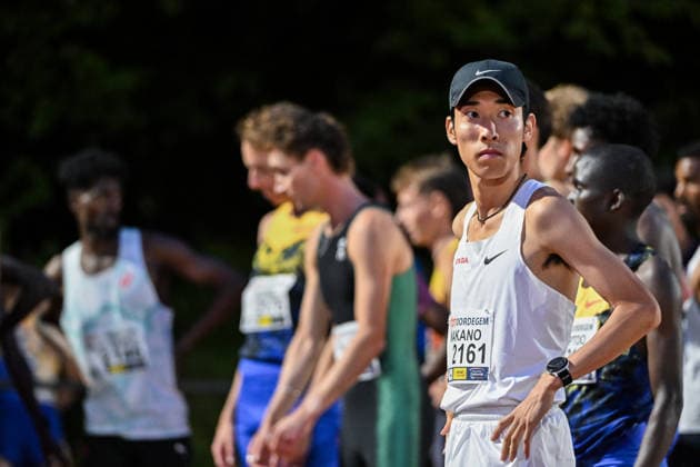 IFAM outdoor Oordegem 2026 Shota Nakano (JAPAN) runs 5000m MEN pictured during IFAM outdoor Oordegem , on Saturday 1 August 2026 in Oordegem , Belgium . PHOTO ISOSPORT Stijn Audooren Oordegem Belgium  Copyright: xStijnxAudoorenx 20260801_215333_SA2_5768