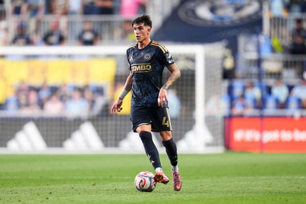 August 01, 2026: Philadelphia Union Midfielder Jovan Lukic (4) controls the ball during the first half of an MLS, Fussball Herren, USA match against Atlanta United at Subaru Park in Chester, Pennsylvania. CSM Chester United States of America - ZUMAc04_ 20260801_zma_c04_158 Copyright: xKylexRoddenx