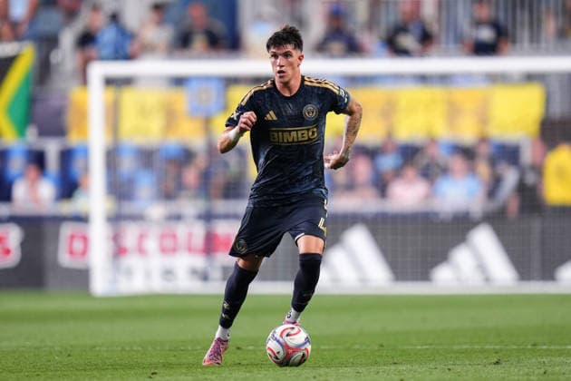 August 01, 2026: Philadelphia Union Midfielder Jovan Lukic (4) controls the ball during the first half of an MLS, Fussball Herren, USA match against Atlanta United at Subaru Park in Chester, Pennsylvania. CSM Chester United States of America - ZUMAc04_ 20260801_zma_c04_224 Copyright: xKylexRoddenx