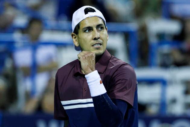 Mubadala Citi DC Tennis Open Alejandro Tabilo of Chile in action against Rafael Jodar of Spain during their semi final match at the Mubadala Citi DC OpenIn Washington, DC, USA, 01 August 2026. WASHINGTON, DC DC UNITED STATES  Copyright: xWILLxOLIVERx