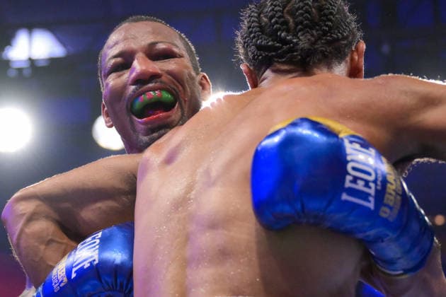 August 1, 2026, Las Vegas, Nevada, USA: RAYMOND MURATALLA ( 25-0-17KOs) of Fontana, CA defeats ROBSON CONCEICAO (21-4-1-27KOs) of Salvador, Brazil by a unanimous decision during Golden Boy promotion at the Virgin Hotel in Las Vegas. Las Vegas USA - ZUMAo117 20260801_zsp_o117_024 Copyright: xMikaelxOnax