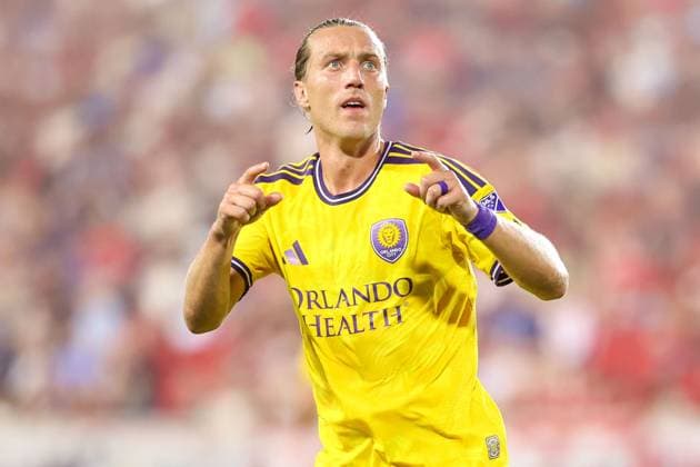 match between New York Red Bulls and Orlando for the MLS, Fussball Herren, USA Griffin Dorsey of Orlando during a match between the New York Red Bulls and Orlando City for the MLS (Major League Soccer) at the Sports Illustrated Stadium in Harrison, New Jersey, United States on the evening of Saturday, August 1, 2026. HARRISON sports illustrated stadium NJ UNITED STATES Copyright: xWILLIAMxVOLCOVx