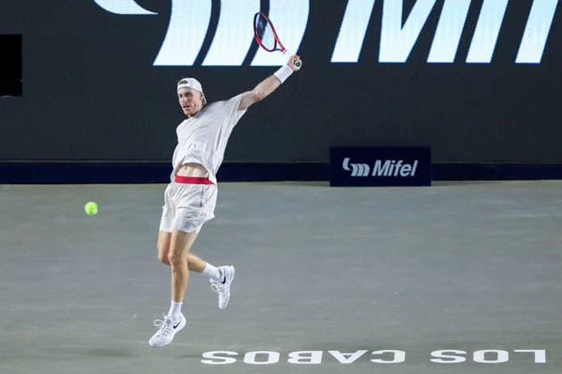 LOS CABOS TENNIS OPEN 2026 LOS CABOS TENNIS OPEN 2026 ARTHUR GEA VS DENIS SHAPOVALOV 01082026 LOS CABOS, MEXICO. Action photo of Denis Shapovalov of Canada, during the singles final match at the Los Cabos Tennis Open 2026 at the Cabo Sports Complex in Baja California, Mexico. Foto de accion de Denis Shapovalov de Canada, durante juego de la final de singles del Los Cabos Tennis Open 2026 celebrado en el Cabo Sports Complex en Baja California, Mexico. PHOTO BY IMAGENSHOP AGENCIA FOTOGRAFICA LOS CABOS BAJA CALIFORNIA MEXICO *** LOS CABOS TENNIS OPEN 2026 LOS CABOS TENNIS OPEN 2026 ARTHUR GEA VS DENIS SHAPOVALOV 01 08 2026 LOS CABOS, MEXICO Action photo of Denis Shapovalov of Canada during the singles final match at the 2026 Los Cabos Tennis Open at the Cabo Sports Complex in Baja California, Mexico Action photo of Denis Shapovalov of Canada, during the singles final match of the 2026 Los Cabos Tennis Open held at the Cabo Sports Complex in Baja California, Mexico PHOTO BY IMAGENSHOP PHOTO AGENCY LOS CABOS BAJA CALIFORNIA MEXICO Copyright: xIMAGENSHOPxAGENCIAxFOTOGRAFICAx