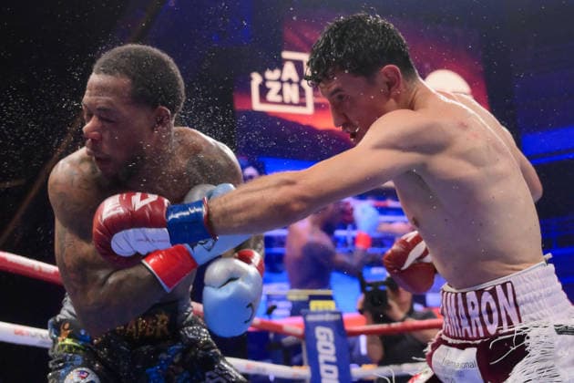 August 1, 2026, Las Vegas, Nevada, USA: WILLIAM ZEPEDA (34-1-27KOs) of San Meteo Ateneo, MEX defeats LAMONT ROACH JR. (25-2-3-10KOs) of Washing D.C by a unanimous decision and become the new WBC lightweight champion of the world during Golden Boy promotion at the Virgin Hotel in Las Vegas. Las Vegas USA - ZUMAo117 20260801_zsp_o117_038 Copyright: xMikaelxOnax