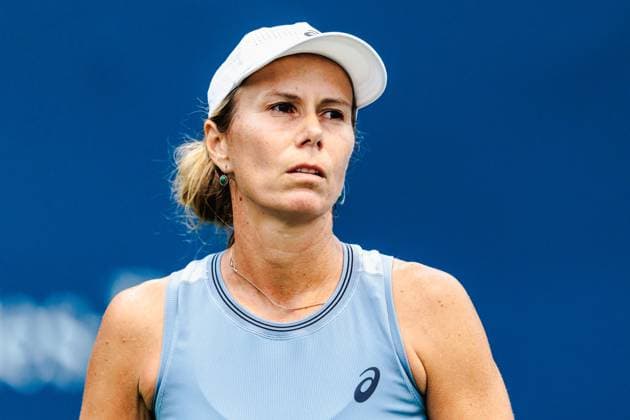 August 1, 2026, Toronto, Ontario, Canada: VARVARA LEPCHENKO of United States of America is seen during her women s singles qualifying match against EMERSON JONES of Australia at the 2026 National Bank Open at Sobeys Stadium in Toronto, Ontario. Toronto Canada - ZUMAt160 20260801_zip_t160_004 Copyright: xMathewxTsangx