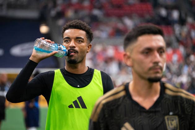 VANCOUVER, CANADA - AUGUST 1: Timothy Tillman of Los Angeles FC exits the pitch after during the Major League Soccer match between Vancouver Whitecaps FC and Los Angeles at BC Place Stadium on August 1, 2026 in Vancouver, British Columbia, Canada.  Copyright: xAmyxElle SPPx Sportspressphoto_SPR199395