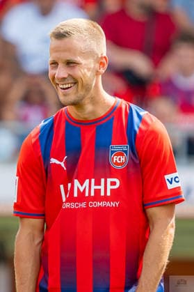 Testspiel: 1. FC Heidenheim 1846 vs. FC Ingolstadt 04; 01.08.2026 Heidenheim, GERMANY - 01. August 2027: Adrian Beck (1. FC Heidenheim 1846, 21) während dem Spiel des 14. Max Liebhaber-Pokal zwischen dem 1. FC Heidenheim 1846 e.V. und dem FC Ingolstadt 04 in der Voith-Arena. *** Friendly Match: 1 FC Heidenheim 1846 vs. FC Ingolstadt 04, August 1, 2026, Heidenheim, GERMANY, August 1, 2027, Adrian Beck, 1 FC Heidenheim 1846, 21 during the 14th Max Liebhaber Cup match between 1 FC Heidenheim 1846 e.V. and FC Ingolstadt 04 at the Voith Arena Copyright: xBEAUTIFULxSPORTS Steinx