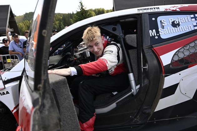 LKS 20260802 Sami Pajari of Finland during the special stage Himos-Jämsä at the WRC, Motorsport Rallye, WM Rally Finland in Jämsä, Finland on August 2, 2026. - RONI REKOMAA Jämsä Finland 2X3hMh1HWrA  Copyright: xRonixRekomaax 2X3hMh1HWrA