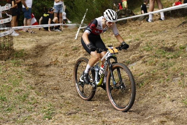 02.08.2026, Monteceneri, Monte Ceneri, 2026 UEC MTB European Championship, EM, Europameisterschaft XCO Women U23 s Final (cross country olympic) Anina Hutter 7 (SUI) Monteceneri Monte Ceneri Ticino Switzerland *** August 2, 2026, Monteceneri, Monte Ceneri, 2026 UEC MTB European Championship XCO Women U23 Final, Cross Country Olympic, Anina Hutter 7 SUI, Monteceneri, Monte Ceneri, Ticino, Switzerland Copyright: xJustPictures.ch FrancescoxMinghettix jp-en-FrMi-_NG_0265