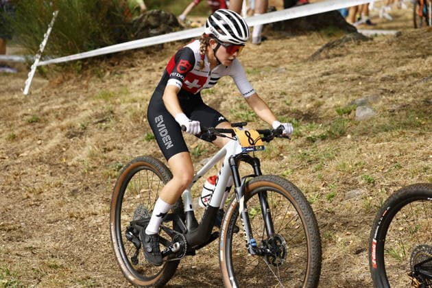 02.08.2026, Monteceneri, Monte Ceneri, 2026 UEC MTB European Championship, EM, Europameisterschaft XCO Women U23 s Final (cross country olympic) Elina Benoit 8 (SUI) Monteceneri Monte Ceneri Ticino Switzerland *** August 2, 2026, Monteceneri, Monte Ceneri, 2026 UEC MTB European Championship XCO Women U23 Final, Cross Country Olympic, Elina Benoit 8 SUI, Monteceneri, Monte Ceneri, Ticino, Switzerland Copyright: xJustPictures.ch FrancescoxMinghettix jp-en-FrMi-_NG_0323