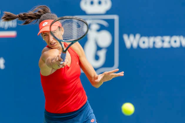 Warsaw T-Mobile Polish Open 2026 Georgina Garcia Perez during WTA, Tennis Damen 125 Warsaw T-Mobile Polish Open tennis tournament in Warsaw ,Poland, on 2 August,2026 Warsaw Poland  Copyright: xAndrzejxIwanczukx originalFilename:iwanczuk-warsawtm260802_np0Mn.jpg