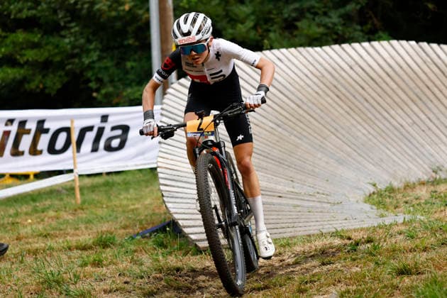02.08.2026, Monteceneri, Monte Ceneri, 2026 UEC MTB European Championship, EM, Europameisterschaft XCO Women U23 s Final (cross country olympic) Fiona Schibler 2 (SUI) Monteceneri Monte Ceneri Ticino Switzerland *** August 2, 2026, Monteceneri, Monte Ceneri, 2026 UEC MTB European Championship XCO Women U23 Final, Cross-Country Olympic, Fiona Schibler, 2nd, SUI, Monteceneri, Monte Ceneri, Ticino, Switzerland Copyright: xJustPictures.ch FrancescoxMinghettix jp-en-FrMi-_NG_0439