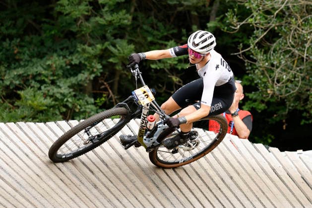 02.08.2026, Monteceneri, Monte Ceneri, 2026 UEC MTB European Championship, EM, Europameisterschaft XCO Women U23 s Final (cross country olympic) Lea Huber 18 (SUI) Monteceneri Monte Ceneri Ticino Switzerland *** August 2, 2026, Monteceneri, Monte Ceneri, 2026 UEC MTB European Championship XCO Women U23 Final, Cross-Country Olympic, Lea Huber, 18, SUI, Monteceneri, Monte Ceneri, Ticino, Switzerland Copyright: xJustPictures.ch FrancescoxMinghettix jp-en-FrMi-_NG_0471