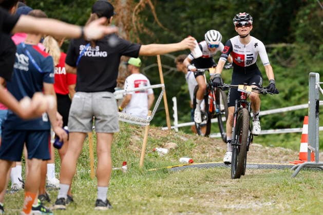 02.08.2026, Monteceneri, Monte Ceneri, 2026 UEC MTB European Championship, EM, Europameisterschaft XCO Women U23 s Final (cross country olympic) Monique Halter 6 (SUI) Monteceneri Monte Ceneri Ticino Switzerland *** August 2, 2026, Monteceneri, Monte Ceneri, 2026 UEC MTB European Championship XCO Women U23 Final, Cross Country Olympic, Monique Halter 6 SUI, Monteceneri, Monte Ceneri, Ticino, Switzerland Copyright: xJustPictures.ch FrancescoxMinghettix jp-en-FrMi-_NG_0560