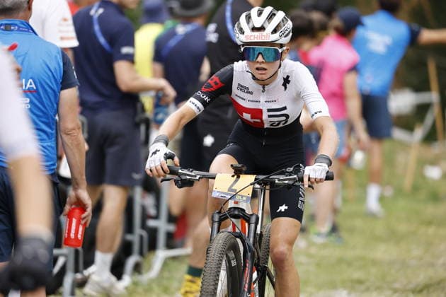 02.08.2026, Monteceneri, Monte Ceneri, 2026 UEC MTB European Championship, EM, Europameisterschaft XCO Women U23 s Final (cross country olympic) Fiona Schibler 2 (SUI) Monteceneri Monte Ceneri Ticino Switzerland *** August 2, 2026, Monteceneri, Monte Ceneri, 2026 UEC MTB European Championship XCO Women U23 Final, Cross-Country Olympic, Fiona Schibler, 2nd, SUI, Monteceneri, Monte Ceneri, Ticino, Switzerland Copyright: xJustPictures.ch FrancescoxMinghettix jp-en-FrMi-_NG_0577