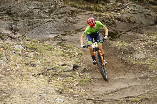 02.08.2026, Monteceneri, Monte Ceneri, 2026 UEC MTB European Championship, EM, Europameisterschaft XCO Women U23 s Final (cross country olympic) MaruÅ¡a Tereza Å erkezi 12 (SLO) Monteceneri Monte Ceneri Ticino Switzerland *** August 2, 2026, Monteceneri, Monte Ceneri, 2026 UEC MTB European Championship XCO Women U23 Final, Cross Country Olympic, Maruöa Tereza äerkezi 12 SLO, Monteceneri, Monte Ceneri, Ticino, Switzerland Copyright: xJustPictures.ch FrancescoxMinghettix jp-en-FrMi-_NG_0870