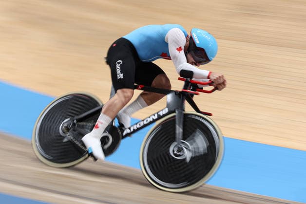 Glasgow 2026 Commonwealth Games Picture by Alex Whitehead SWpix.com - 02 08 2026 - Glasgow 2026 Commonwealth Games - Track cycling, Rad, Radsport, Bahnrad, Bahn and Para Track Cycling - Sir Chris Hoy Velodrome, Glasgow, Scotland - Men s 1000m Time Trial Final - Cole Dempster of Canada Glasgow Sir Chris Hoy Velodrome Scotland Copyright: x xSWpix.comx(t axPhotographyxHubxLtd)xAlexxWhitehead SWpix.comx SWP-3030-17509
